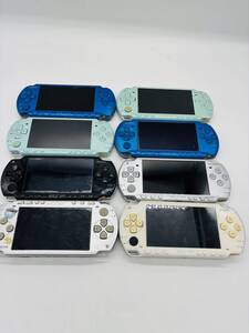 【動作未確認】PlayStationPortable　プレイステーション・ポータブル　PSP本体　まとめ売り　8台　プレステ　9/7