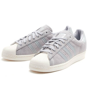 ★ アディダス スーパースター メンズ スニーカー スエード レザー グレー 25 ★ adidas SUPERSTAR 限定品 完売 入手困難