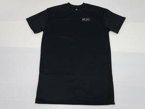 未使用 UNDER ARMOUR アンダーアーマー レディース 半袖機能Tシャツ チュニック丈 1378627 XL ブラック ロング UA タグなし 佐川発送