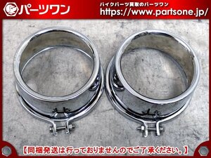 ●中古品●CB400F、CB350F 空冷 ヨンフォア用 キジマ メーターカバー メッキ●[S]梱包●56620