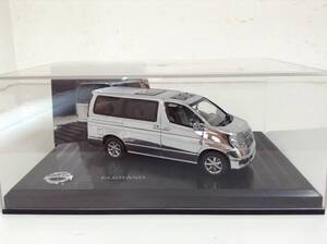 日産 2代目 エルグランド E51 前期型 2002年式~ 1/43 約11cm ダイキャスト ディーラー ミニカー カラーサンプル 色見本