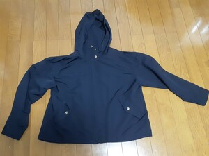 GU　マウンテンパーカー　ネイビー×ゴールド　USED・美品　レディースSサイズ