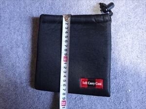 【メール便】「即決有」　　ＳＯＦＴ CARRY CASE 　リール袋　　中古品　　外約1７０X１８０ｍｍ