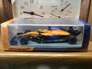 スパーク 1/43 マクラーレン MCL35M バーレーンGP 2021 7th D.リカルド