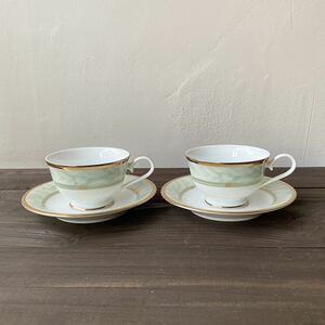 ヴィンテージ レトロ カップ&ソーサー marble fine china ティーカップ コーヒーカップ 陶器 食器 喫茶店 カフェ レストラン