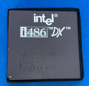 Intel 486DX 33MHz　CPU　デスクトップ用　レトロ　動作未確認