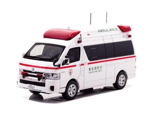 【カーネル】 1/43 トヨタ ハイメディック 2022 東京消防庁高規格救急車 [CN432206]★未開封新品！