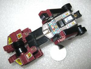 当時モノ【武器なし USED (画像にあるモノのみ)】トランスフォーマー G1 メナゾールの一員【D-54 デッドエンド】(スタントロン) サビあり