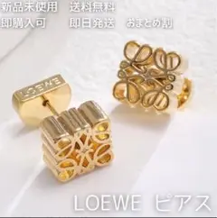 LOEWE アナグラム ピアス 刻印あり