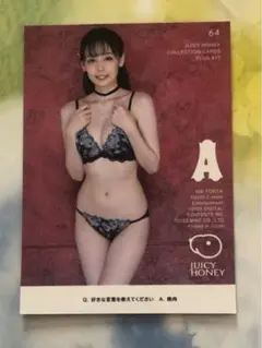 64 時田亜美 ジューシーハニー PLUS#17 レギュラーカード