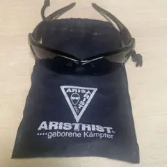 ARISTRIST スポーツサングラス 黒 収納袋付き