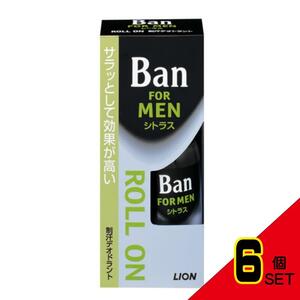 バン男性用ロールオン30ML × 6点