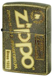 Zippo ジッポライター Antique old Logo アンティーク オールド ロゴ 2BB-ZLOGOFL メール便可