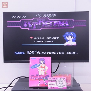 1円〜 動作保証品 FC ファミリーコンピュータ アテナ ATTENA エス・エヌ・ケイ SNK 箱説/カセットテープ付【10