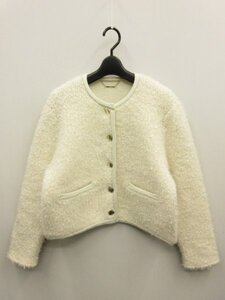 24年 セルフォード★定価￥20900（税込）★ファンシーヤーン ダブルフェイス ニット ジャケット サイズF★CELFORD