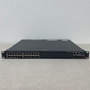 @T01011【初期化動作確認済み】秋葉原万世商会 HPE FlexNetwork 5130 Switch JH323A /GbE RJ45 24Port/SFP+ 4Port/WEBGUI使用可能