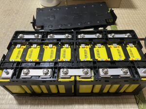 LEV50 16kw 蓄電池　 大容量 リチウムイオンバッテリー　 ポータブル電源　バックアップ電源　 4.03V 良品　8セル　BMS基盤付き