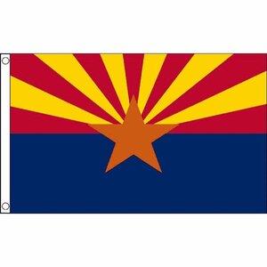海外限定 国旗 アリゾナ州 アメリカ 州旗 特大フラッグ