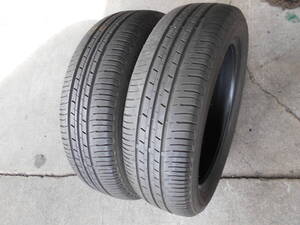 M195 165/55R15 165/55-15 165-55-15 中古2本 ECOPIA EP150