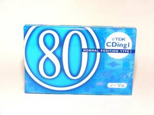 TDK オーディオカセットテープ「CDing1」80分・ノーマルポジ ★未開封