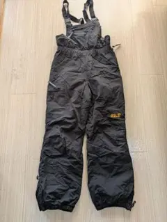 Jack Wolfskin 子ども用スキーオーバーオール 152サイズ 黒