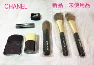 ★新品 未使用★ CHANEL シャネル メイクブラシ ブラシ フェイスブラシ チークブラシ リップブラシ パウダー メイク道具 化粧筆 鉛筆削り