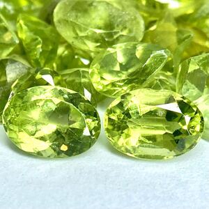 1円〜!!小粒!!（天然ペリドットおまとめ95.5ct）f 約19.1g ルース 裸石 宝石 ジュエリー jewelry peridot w2す17