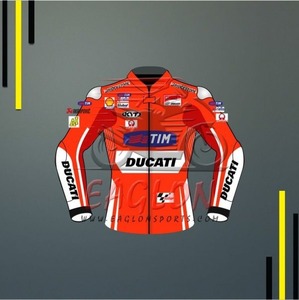 海外 送料込み 　高品質　アンドレア・イアンノーネ　Ducati Tim MotoGP 2015　レーシングレザージャケット　 サイズ各種　本革　レプリカ