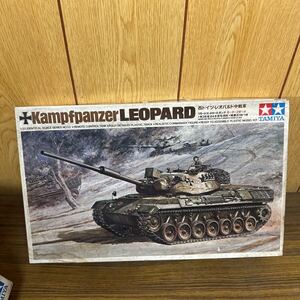 西ドイツ　レオパルド　中戦車　kampfpanzer LEOPARD 未組立 プラモデル TAMIYA 吹屋