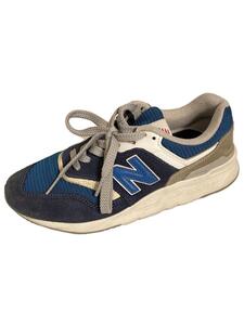 NEW BALANCE◆CM997/ネイビー/22.5cm/NVY