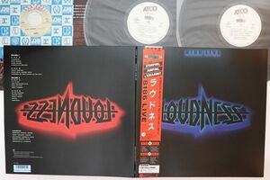 2discs LP Loudness 8186 Live P62467 WARNER PIONEER /00660