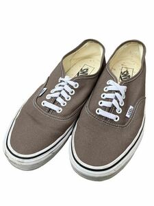 ●●VANS バンズ ヴァンズ オーセンティック サイズ9/27 グレー●●