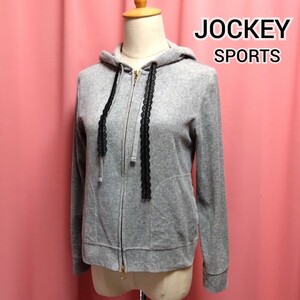 JOCKEY SPORTS／ジョッキー／パーカー／グレー／size L