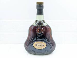 １円～【未開栓 古酒】 Hennessy ヘネシーXO グリーンボトル 金キャップ コニャック ブランデー 700ml 40%