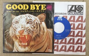 EP ジャスティン・ヒースクリフ / グッド・バイ L-1036A PROMO 見本盤 青ラベル Justin Heathcliff Good Bye 喜多嶋修 吉野金次