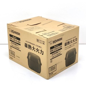 $$ ZOJIRUSHI 象印 圧力IH炊飯ジャー 極め炊き BW-CB10-BA 1L（5.5合）炊き ブラック 未使用に近い