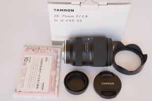 タムロン TAMRON 28-75mm F/2.8 Di III VXD G2 A063 ソニーE用 ◆美品◆