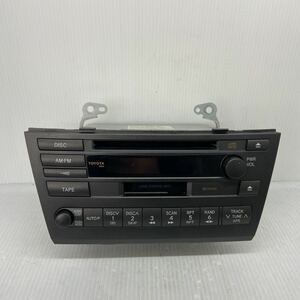 トヨタ マークⅡ GX110 GX115 JZX110 JZX115 純正 オーディオ CD カセット 86120-2A490 マークⅡブリット