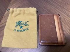 IL BISONTE レザー パスケース　定期入れ