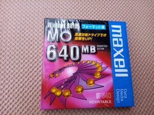 maxell　3.5型光磁気ディスクMO　新品