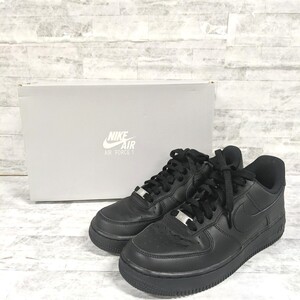 SKOS818 ▲　 スニーカー NIKE ナイキ AIR FORCE 1 LOW 07 エアフォース 1 CW2288-001 25.5cm US7.5 ブラック レディース 　展示品　