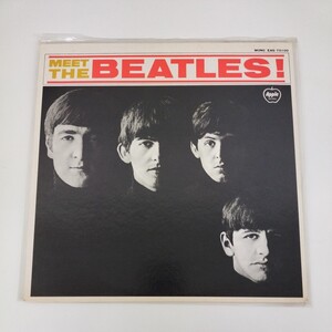 12299 LPレコード　ビートルズ MEET THE BEATLES ロック 音楽 再生動作未確認