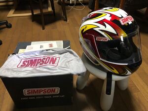 シンプソン FURY フルフェイス ヘルメットSIMPSON Mサイズ