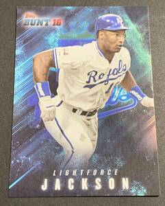 2016 Topps Bunt Lightforce Bo Jackson LF-14 Royals MLB ボージャクソン　ロイヤルズ　インサート　メジャーリーグ　トップス