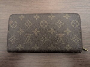 LOUIS VUITTON　ルイヴィトン　ジッピーウォレット　長財布　モノグラム　ブラウン　財布　サイフ　ヴィトン 　ヴィンテージ