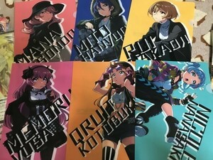 331クリアファイル　Tokyo 7th Sisters　コミケ　C90限定　6枚セット