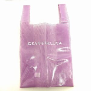 ディーンアンドデルーカ DEAN&DELUCA 美品 限定 24SS ビニールエコバッグ トート 紫 ブルーベリー 鞄 ■SM3 メンズ レディース