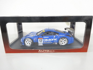 新品 未使用品 AUTOart オートアート 2004 JGTC GT500 CALSONIC IMPUL Z #12 カルソニック インパル ミニカー 1/18 ブルー 青