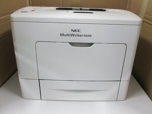 ◎中古レーザープリンタ【NEC MultiWriter 5500】中古トナー/ドラム付き◎2209061