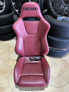 RECARO ★中古★SP-JC★レッドレザー　電動★右シート★リモコン